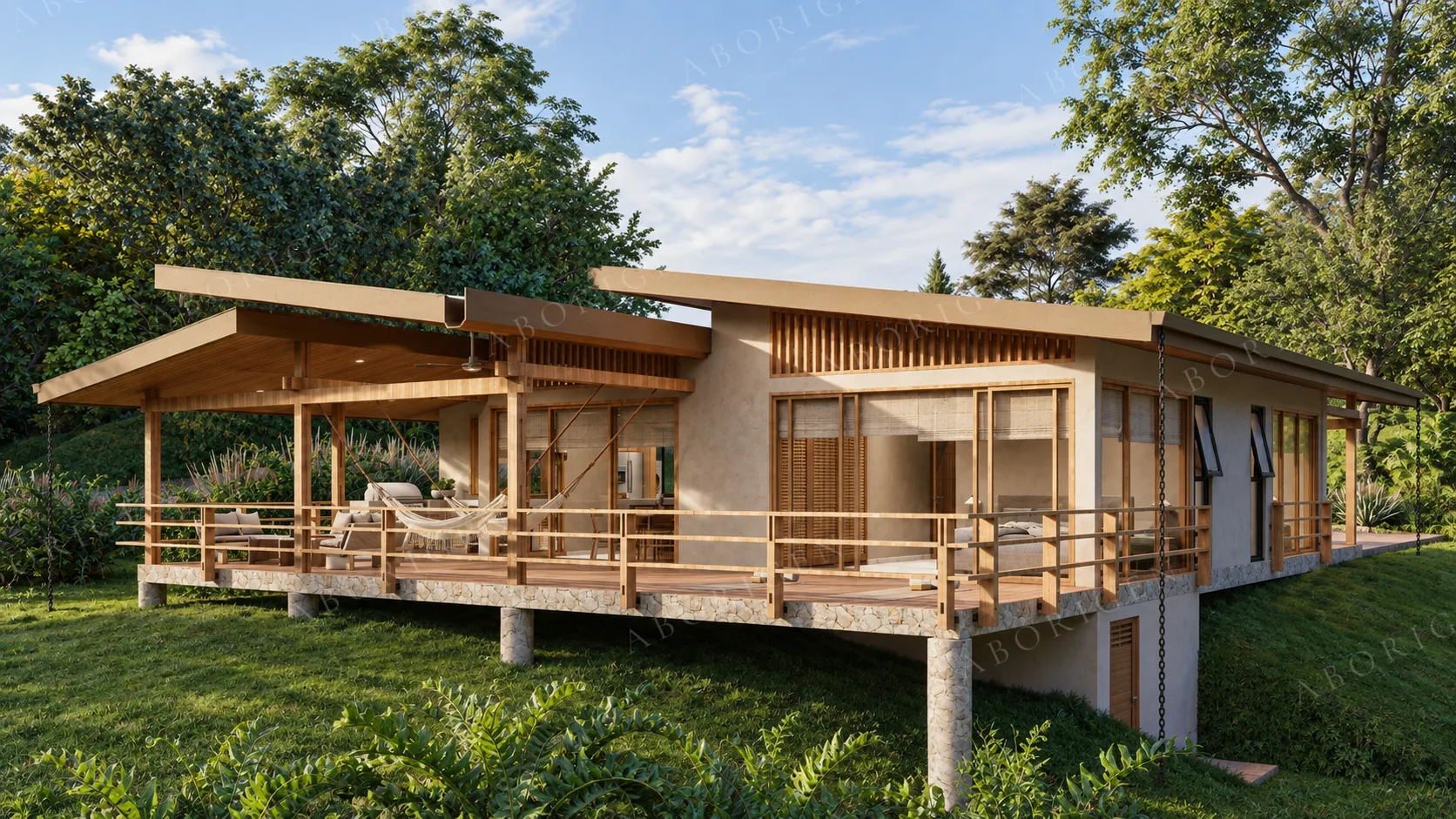 Rise Model Home Small Yiguirro House